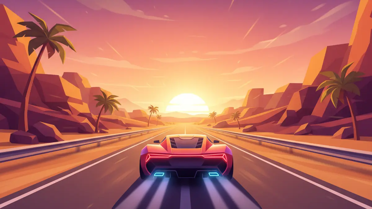 Neon Drift Loop